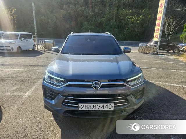 Ssangyong Beautiful Korando 2019 Серый из Кореи
