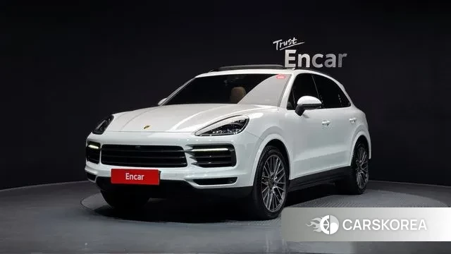 Porsche Cayenne (PO536) 2020 Белый из Кореи