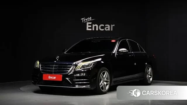 Mercedes-Benz S-Class W222 2018 Черный из Кореи