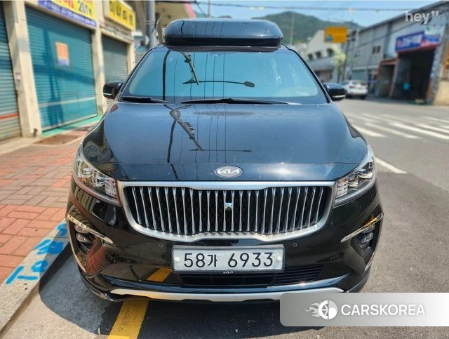 Kia The New Carnival 2018 Черный из Кореи