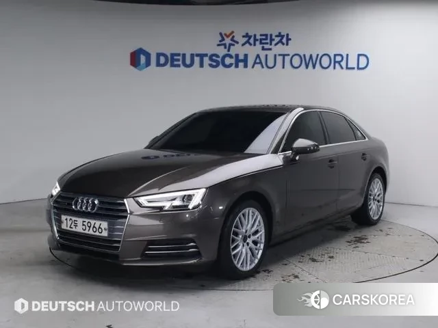 Audi A4 (B9) 2018 Коричневый из Кореи