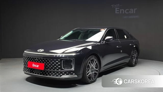 Hyundai Grandeur Hybrid (GN7) 2023 Синий из Кореи