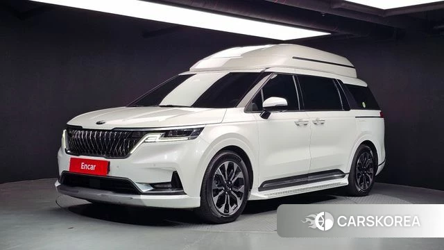 Kia Carnival 4th generation 2021 Белый из Кореи