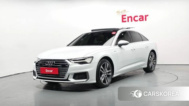 Audi A6 (C8) 2023 Белый из Кореи