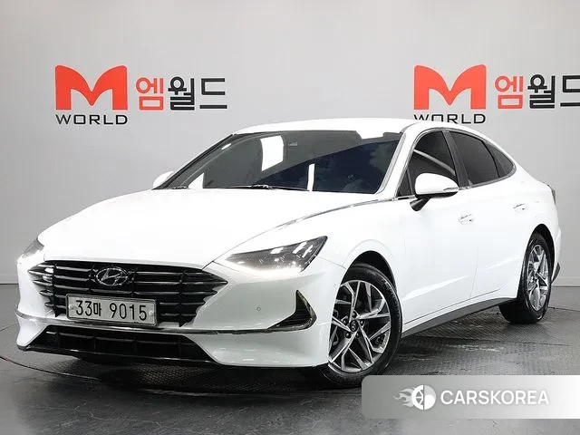 Hyundai Sonata (DN8) 2019 Белый из Кореи