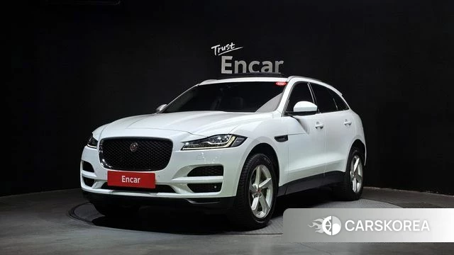 Jaguar F-PACE 2019 Черный из Кореи