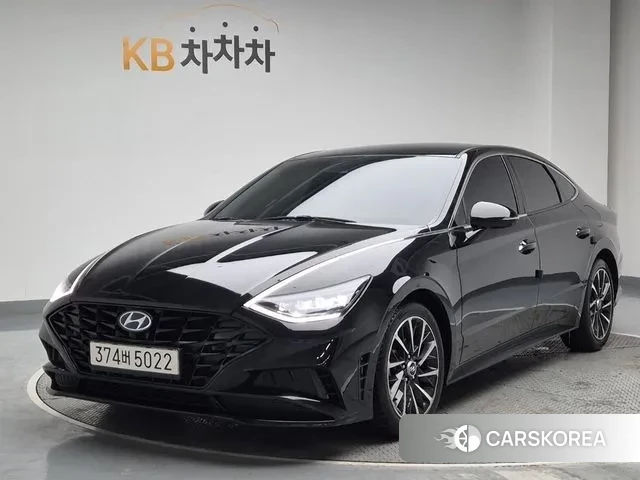 Hyundai Sonata (DN8) 2023 Черный из Кореи
