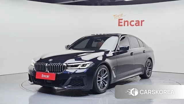 BMW 5 Series (G30) 2020 Черный из Кореи