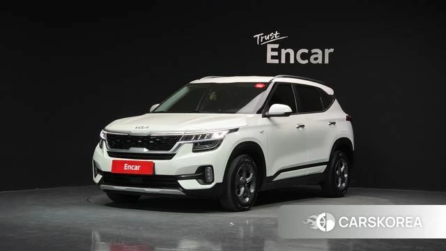 Kia Seltos 2022 Белый из Кореи
