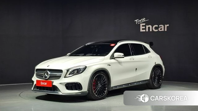 Mercedes-Benz GLA-Class X156 2018 Белый из Кореи