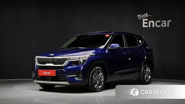 Kia Seltos 2020 Синий из Кореи