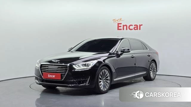 Genesis EQ900 2018 Черный из Кореи