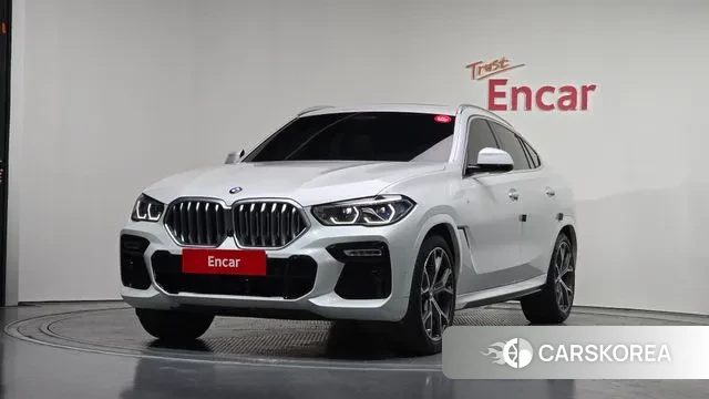 BMW X6 (G06) 2021 Белый из Кореи