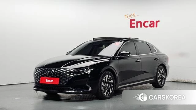 Hyundai The New Grandeur IG Hybrid 2022 Черный из Кореи