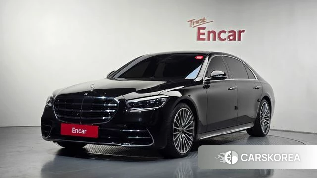 Mercedes-Benz S-Class W223 2023 Черный из Кореи
