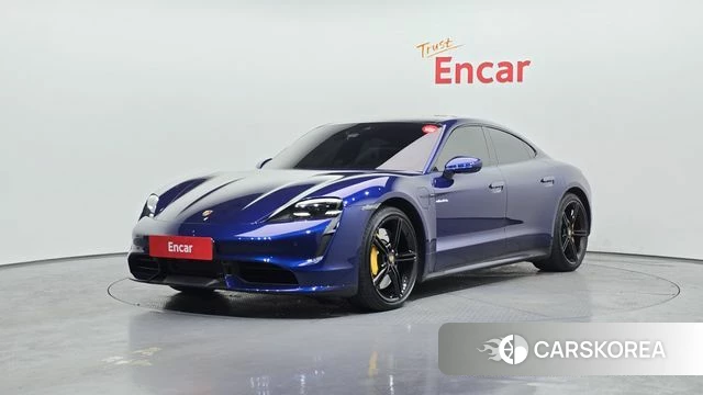 Porsche Taycan 2021 Синий из Кореи