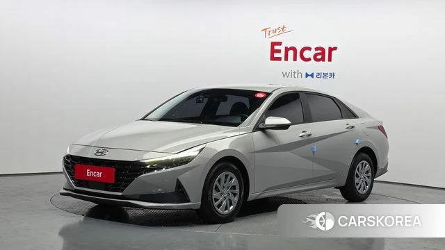 Hyundai Avante (CN7) 2020 Серебристо-серый из Кореи