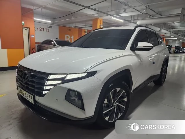 Hyundai Tucson (NX4) 2023 Белый из Кореи