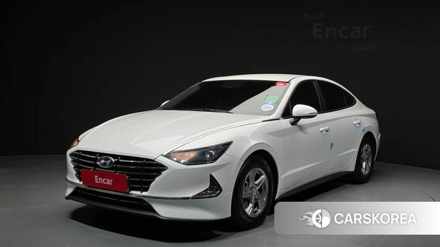 Hyundai Sonata (DN8) 2021 Белый из Кореи