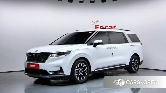 Kia Carnival 4th generation 2021 Белый из Кореи