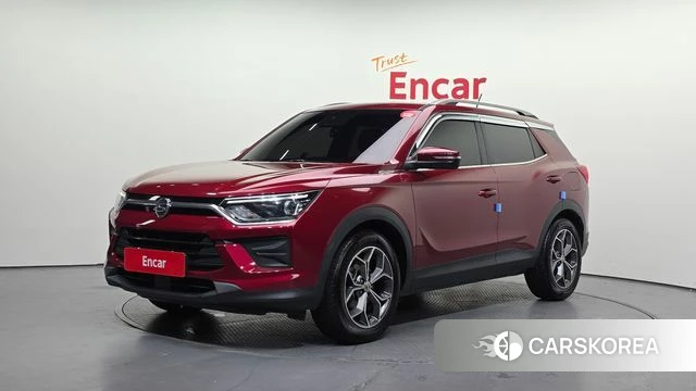 Ssangyong Beautiful Korando 2019 Красный из Кореи