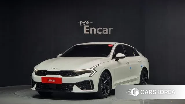 Kia The New K5 3rd generation 2024 Белый из Кореи