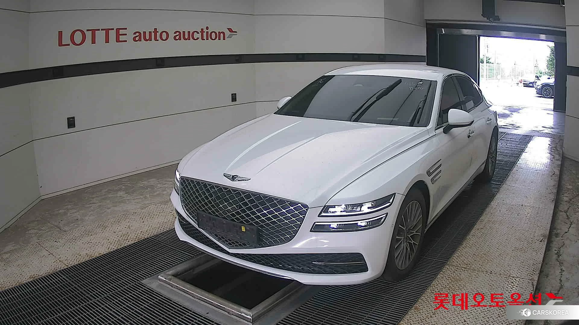 Hyundai G80 2023 Белый из Кореи