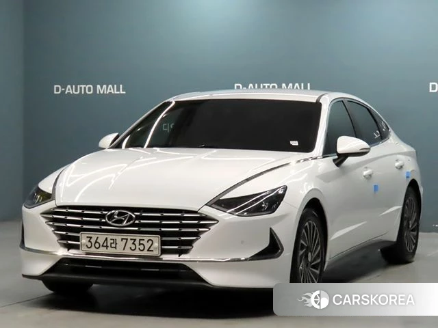 Hyundai Sonata Hybrid (DN8) 2022 Белый из Кореи