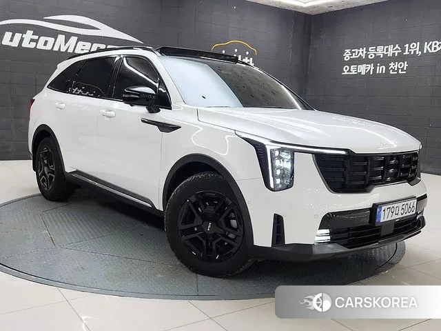 Kia The New Sorento 4th Generation 2024 Белый из Кореи