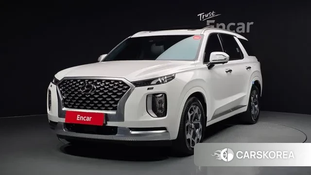 Hyundai Palisade 2021 Белый из Кореи