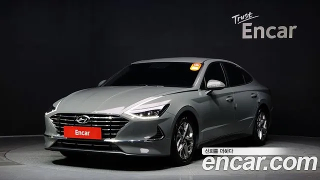 Hyundai Sonata (DN8) 2021 Серебристо-серый из Кореи