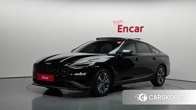 Kia K8 Hybrid 2021 Черный из Кореи