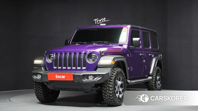 Jeep Wrangler (JL) 2023 Фиолетовый из Кореи