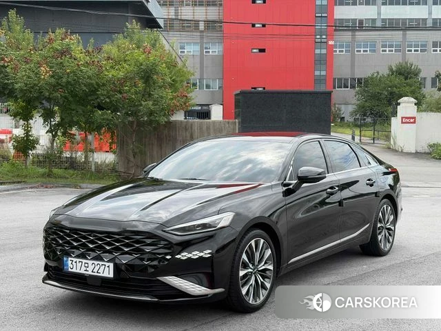 Kia K8 2021 Черный из Кореи