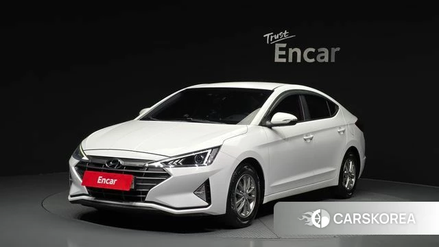 Hyundai The New Avante AD 2018 Белый из Кореи