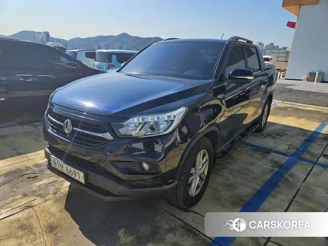 Ssangyong Rexton Sports 2018 Синий из Кореи