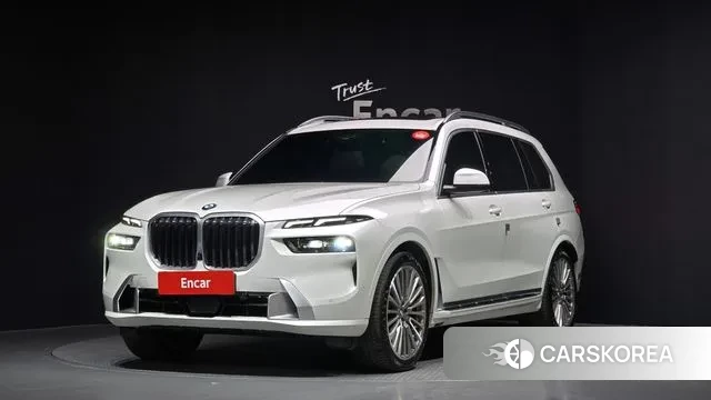 BMW X7 (G07) 2023 Белый из Кореи
