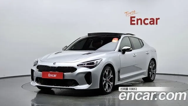 Kia Stinger 2018 Серебряный из Кореи