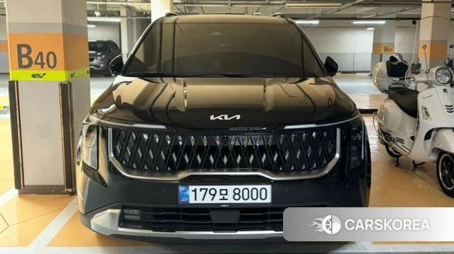 Kia The New Carnival 4th Generation 2024 Черный из Кореи