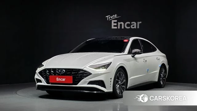 Hyundai Sonata (DN8) 2021 Белый из Кореи