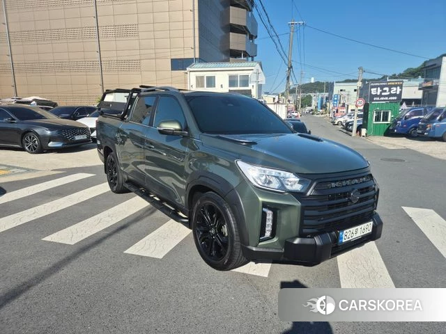 Ssangyong The New Rexton Sports Cannes 2022 Темно-зеленый из Кореи