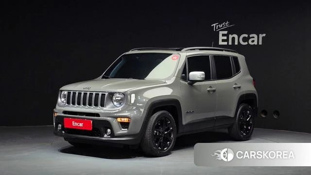 Jeep Renegade 2022 Серебристо-серый из Кореи