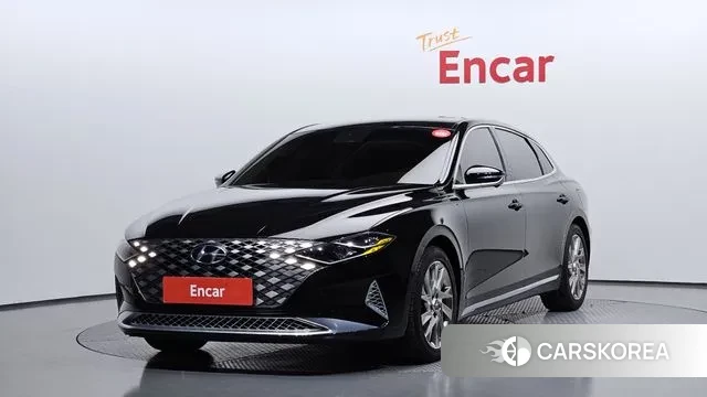 Hyundai The New Grandeur IG Hybrid 2021 Черный из Кореи