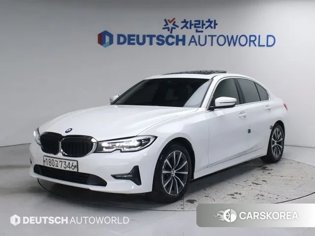 BMW 3 Series (G20) 2019 Белый из Кореи