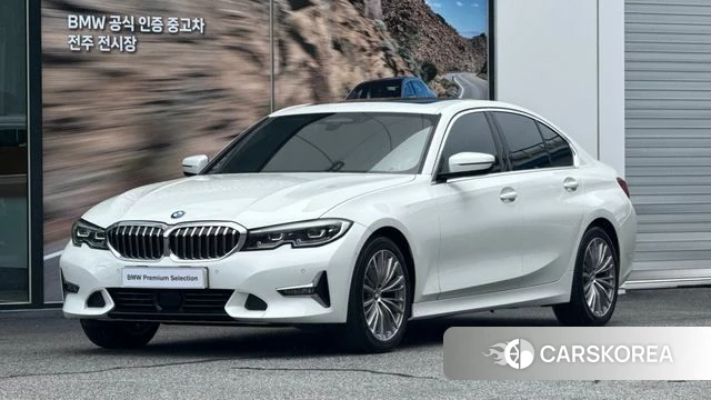 BMW 3 Series (G20) 2022 Белый из Кореи