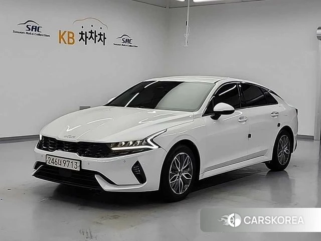 Kia K5 Hybrid 3rd Generation 2022 Белый из Кореи