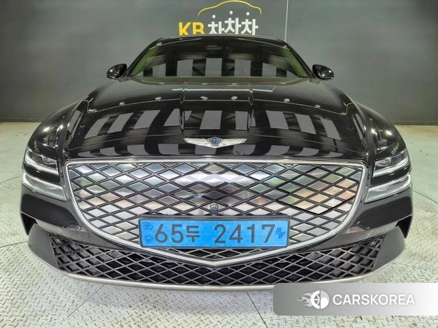 Genesis Electrified G80 (RG3) 2023 Черный из Кореи