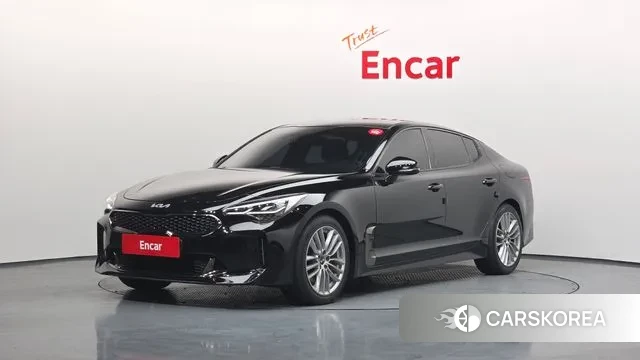 Kia Stinger 2018 Черный из Кореи