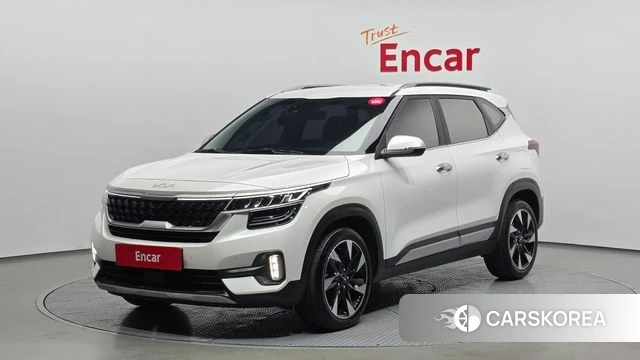 Kia Seltos 2022 Белый из Кореи