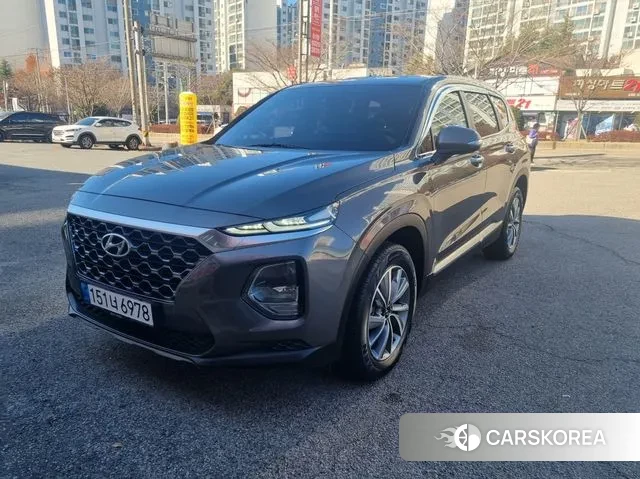 Hyundai Santa Fe TM 2019 Серый из Кореи